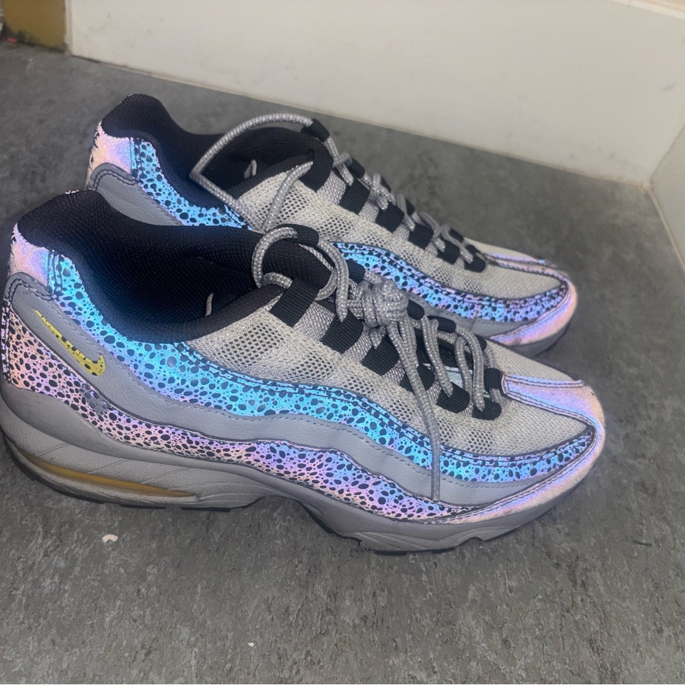 Nike Women's Shoes - Gray and Blue